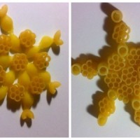 Pasta Snowflakes from CreativeCynchronicity.com