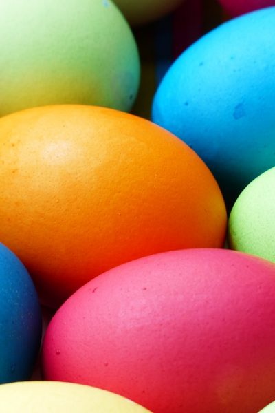Natural Easter egg dyes