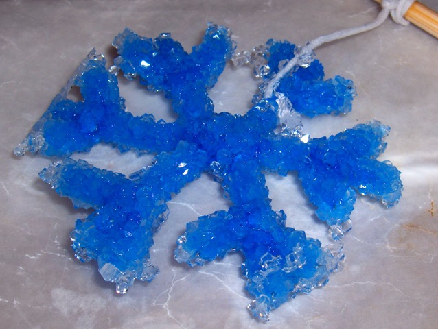 Borax Crystal Snowflake 