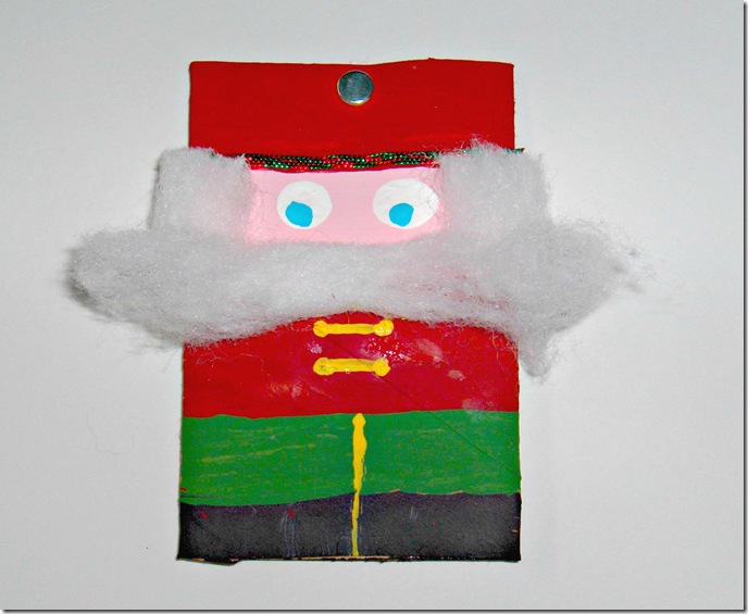 Nutcracker Gift Card Holder CreativeCynchronicity.com Make in under 15 minutes! 