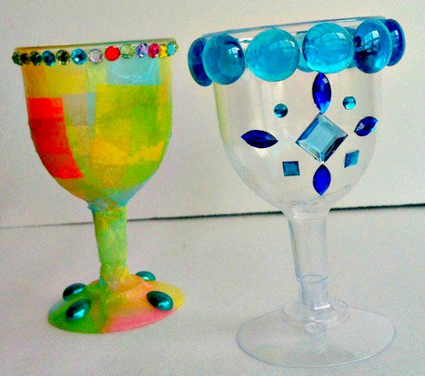 How to make DIY Kiddush, Elijah, and Miriam Cups for Passover