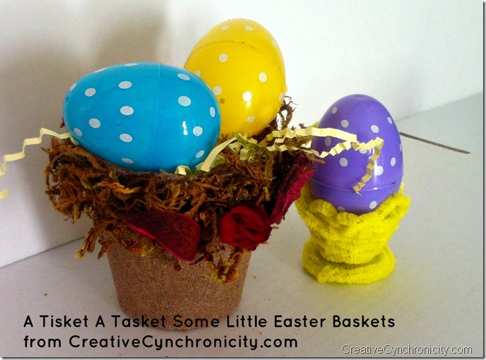 Little-Easter-Baskets from CreativeCynchronicity.com #EasterHOA