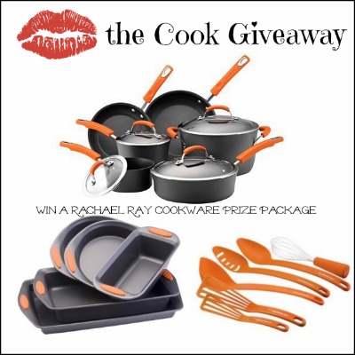 Kiss the Cook - Rachael Ray cookware giveaway - CreativeCynchronicity.com