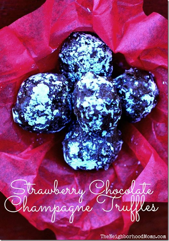 strawberry-chocolate-champagne-truffles