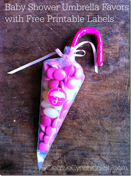 Baby shower best sale candy favors ideas