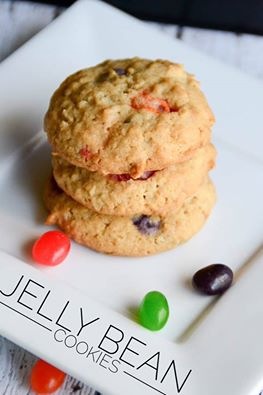 Jelly Bean Cookies for Easter