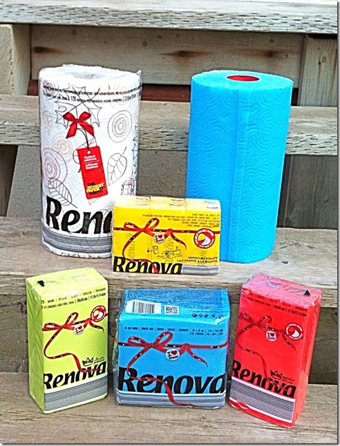 Blue Paper Towel Pack, Renova