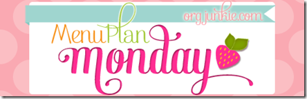 Menu Plan Monday - a week of meals that are quick, easy, and inexpensive