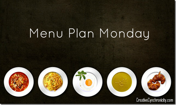 Menu Plan Monday