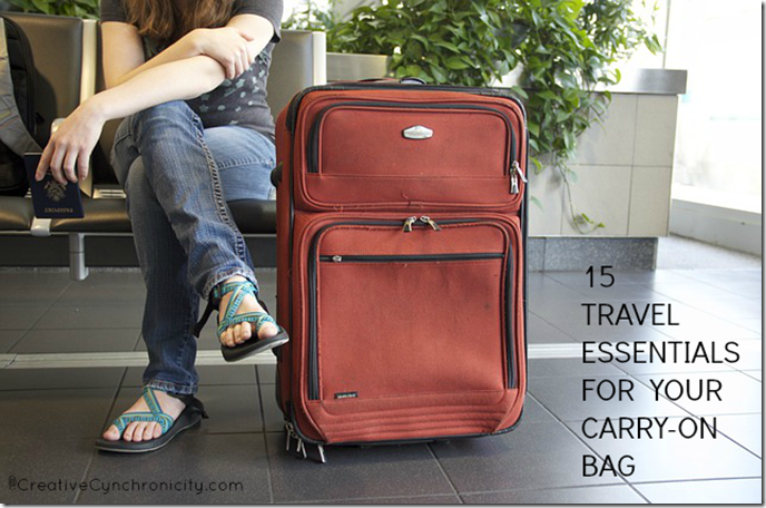 15 travel essentials for your carry-on bag