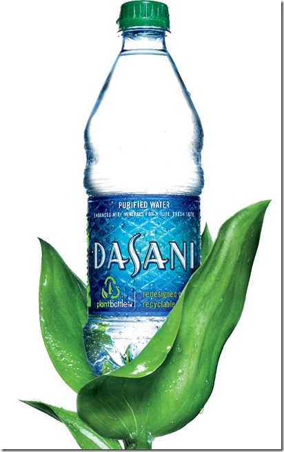 Dasani PlantBottle Technology #GreenBottleCap 
