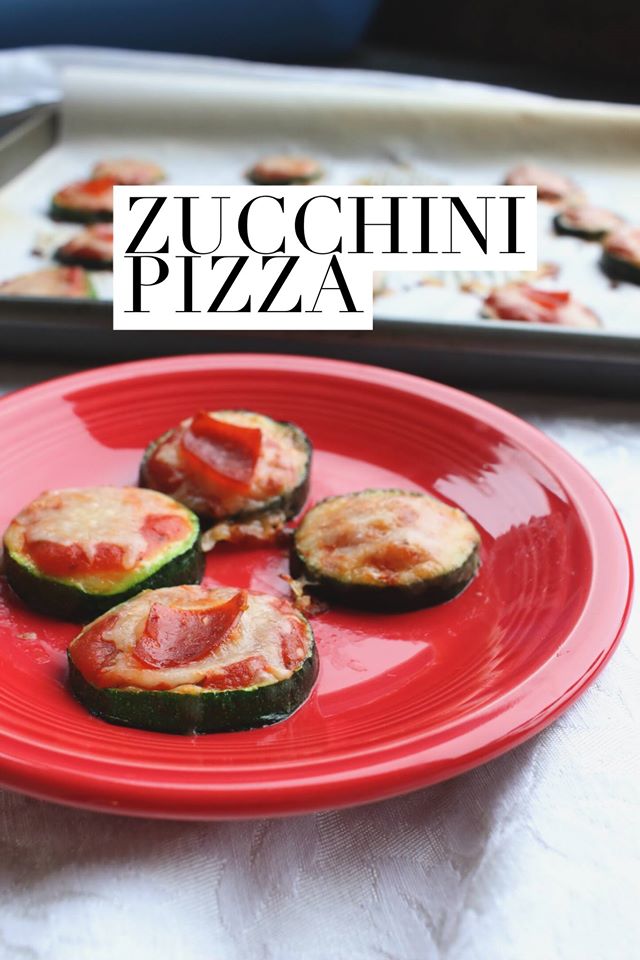 easy zucchini pizza recipe