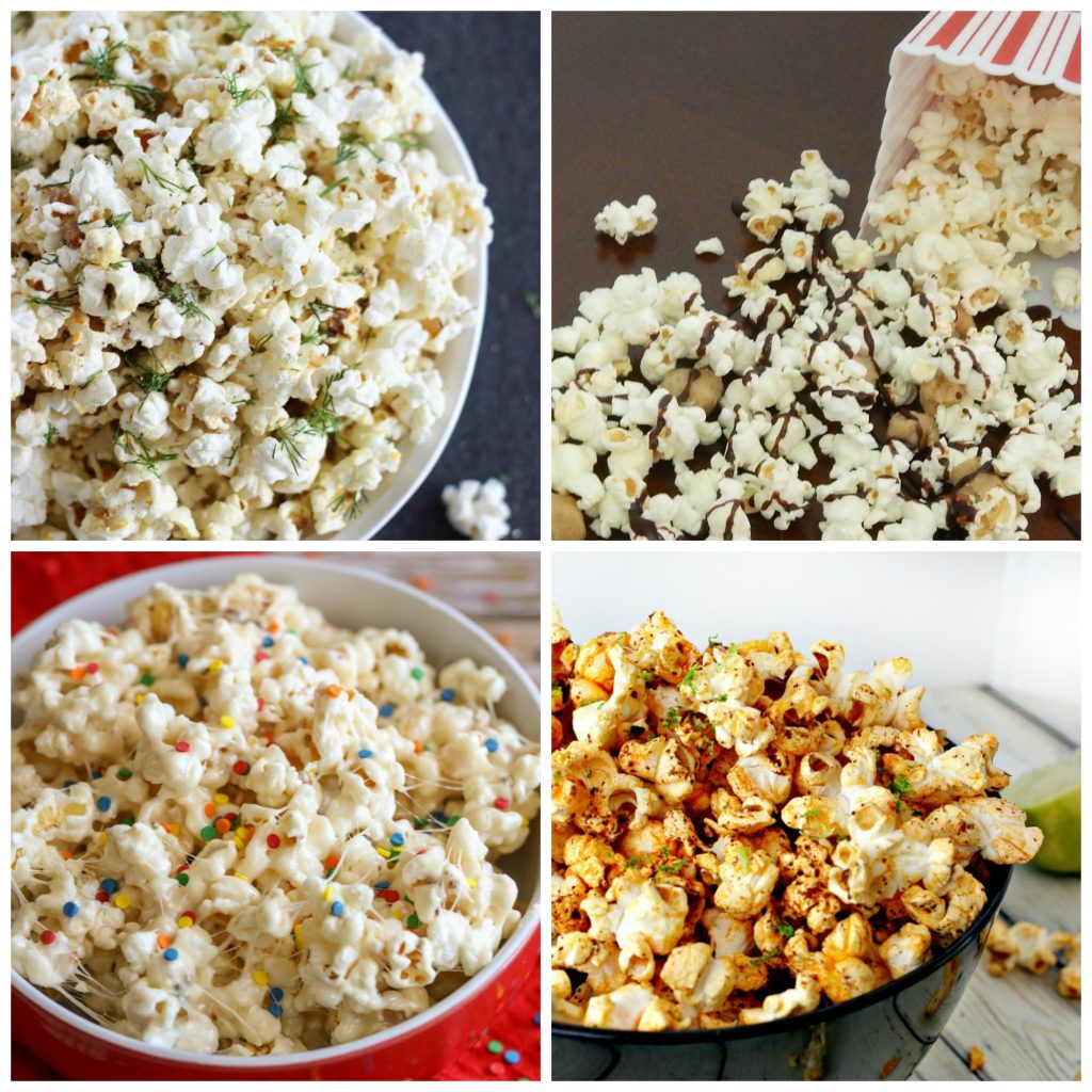 4 fun popcorn recipes for family movie night