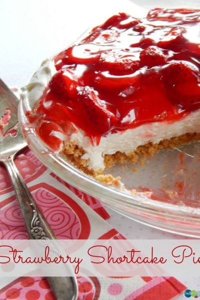 strawberry shortcake pie recipe