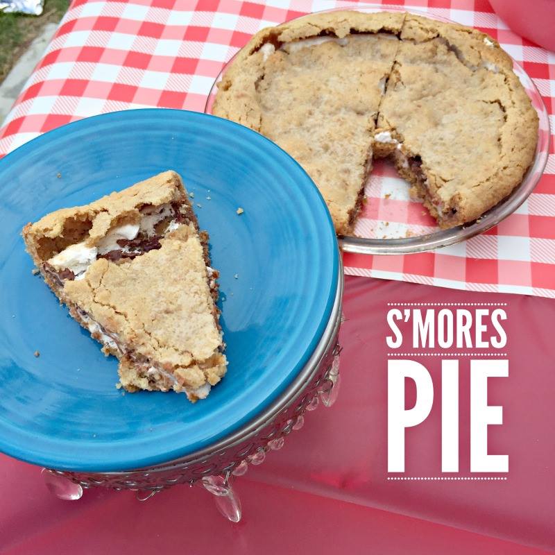 smores pie recipe