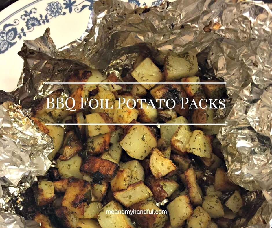 BBQ foil potato packets