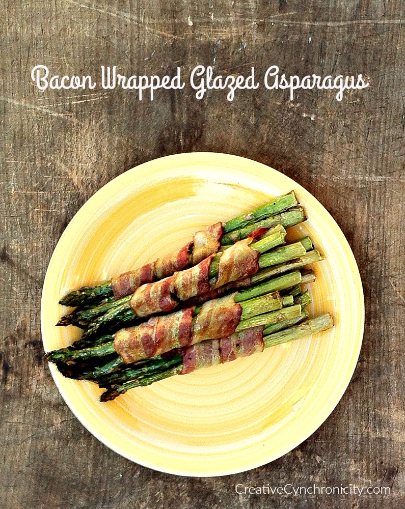 Bacon Wrapped Glazed Asparagus Recipe