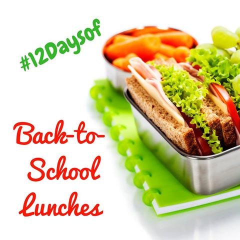 12 Days of Back to School Lunches