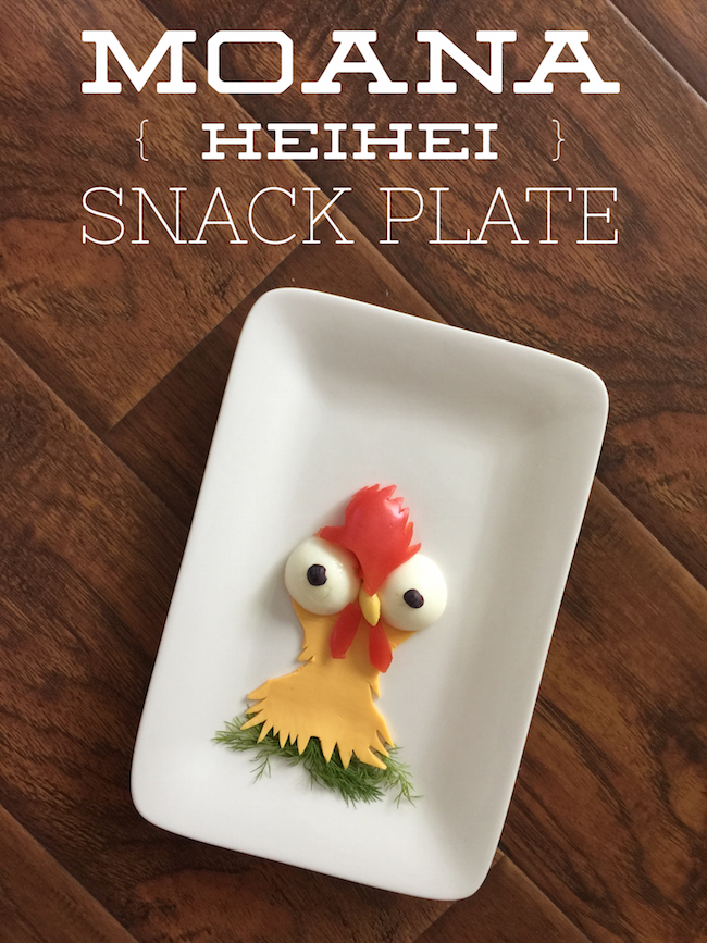 Moana HeiHei Snack Plate