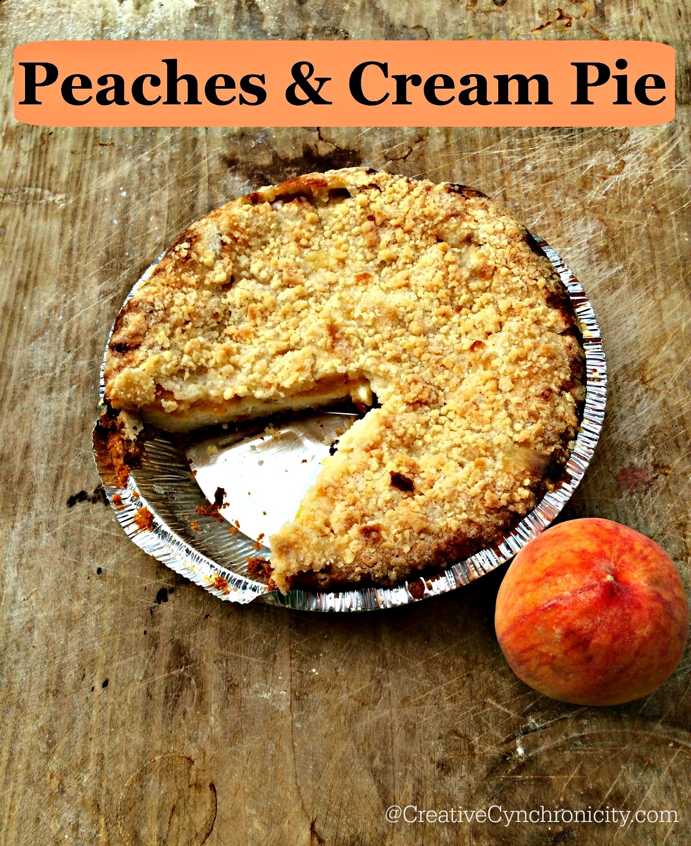 Peaches and Cream Pie Recipe
