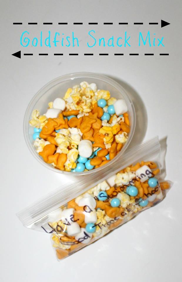 goldfish snack mix