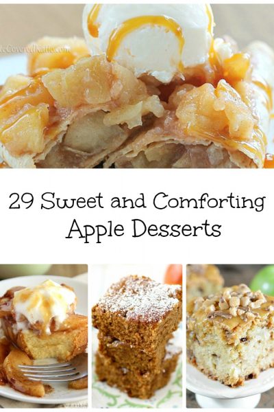 yummy sweet and comforting apple desserts recipes