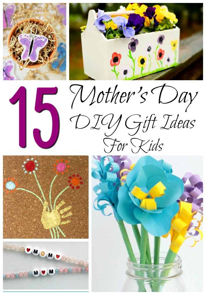 Mother's Day DIY Gift Ideas for Kids. 