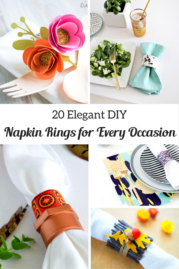 DIY Napkin Rings for Every Occasion
