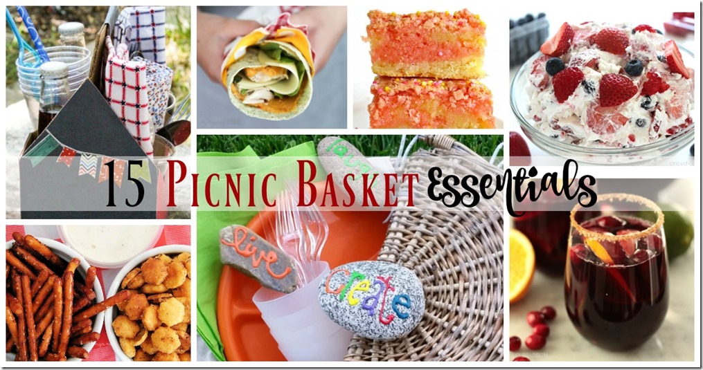 15 Picnic Basket Essentials FB