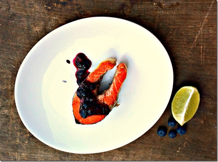 Grilled-Cedar-Planked-Sockeye-Salmon-with-Maple-Blueberry-Chutney