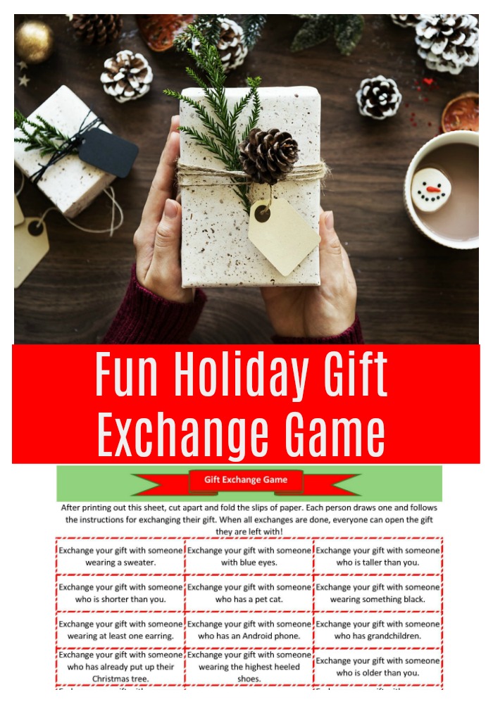 fun holiday gift exchange game