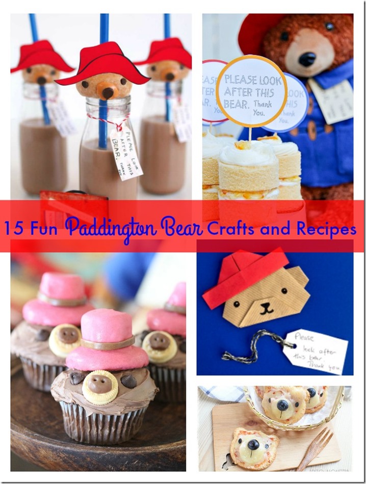 15 fun paddington bear crafts and recipes