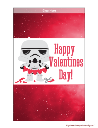 Star Wars Inspired Printable Valentines - Creative Cynchronicity