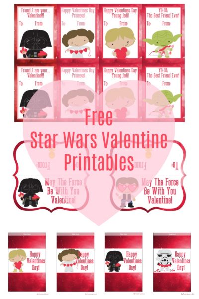 free star wars valentine printables