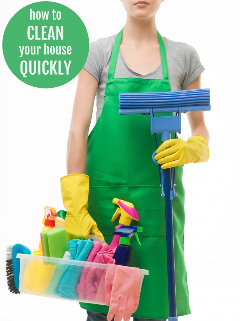 How to Clean Your House Quickly