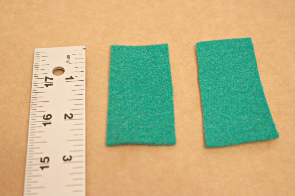 felt and feather cat toy step 1