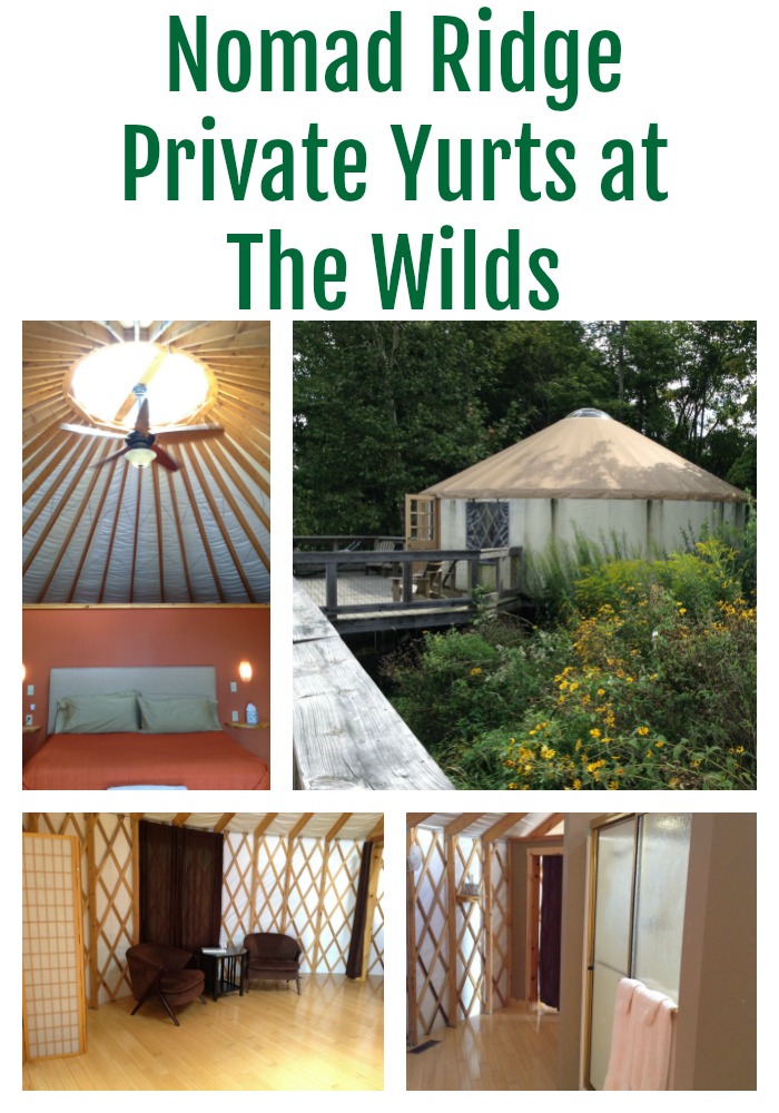 nomad ridge private yurts at the wilds ohio