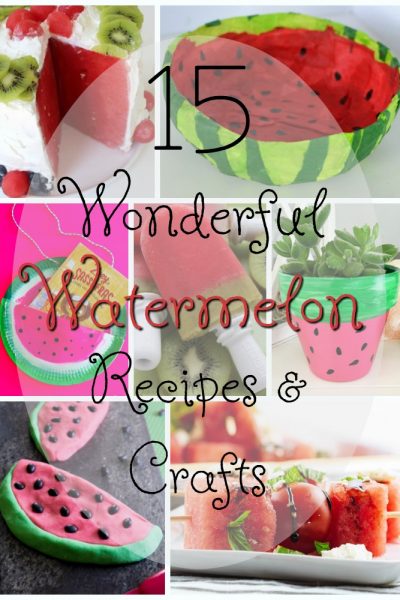 15 Wonderful Watermelon Recipes Crafts