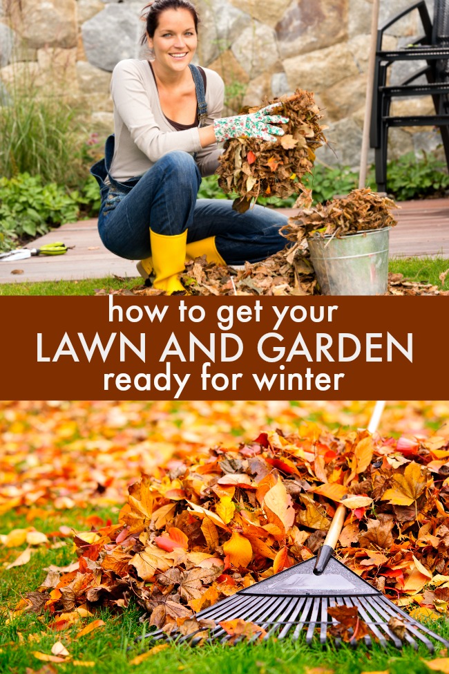 get your lawn and garden cleaned up in fall