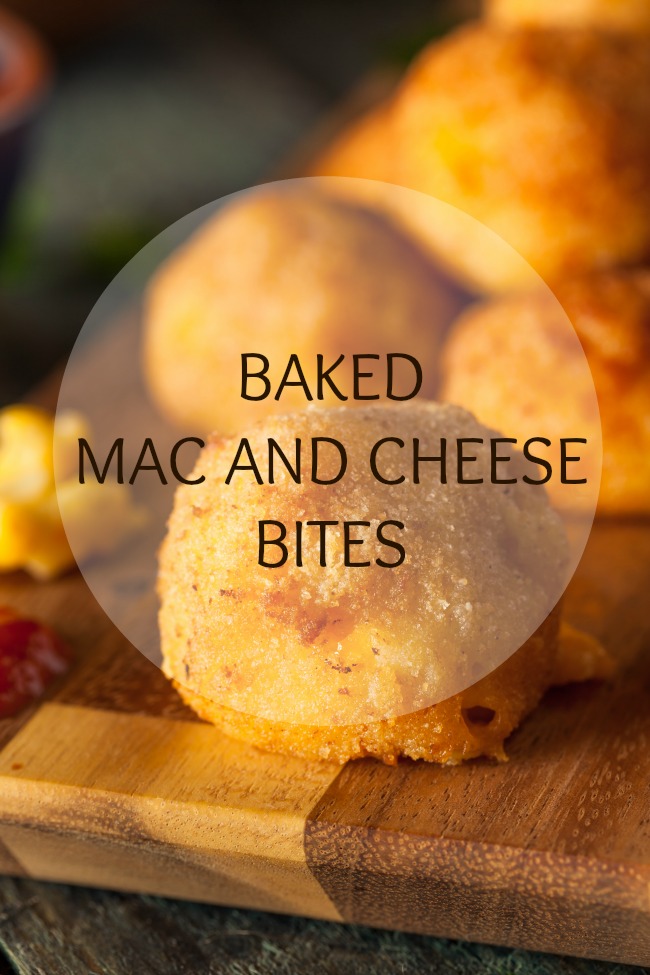 Baked mac and cheese bites