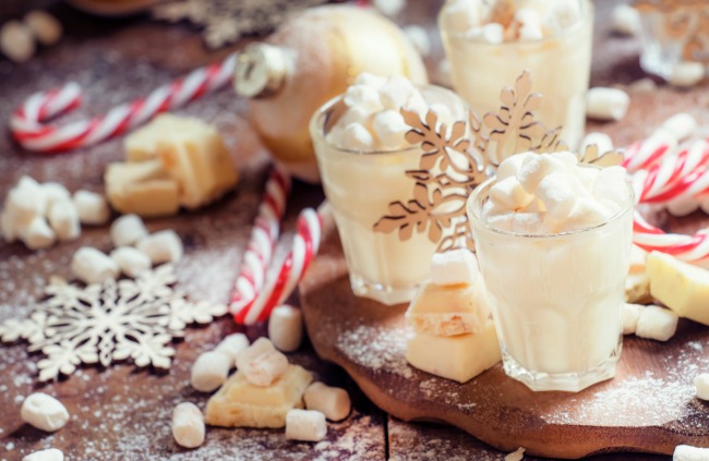 white hot chocolate mix