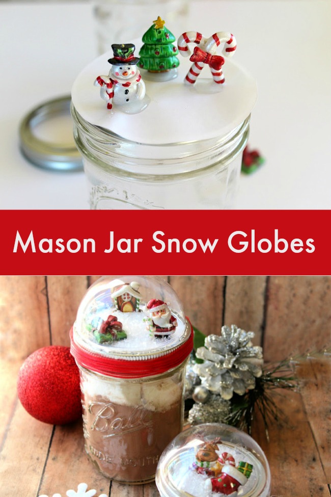 Diy Mason Jar Snow Globes Tutorial - Creative Cynchronicity