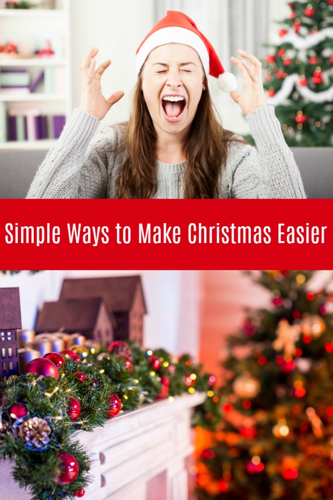 simple ways to make christmas easier