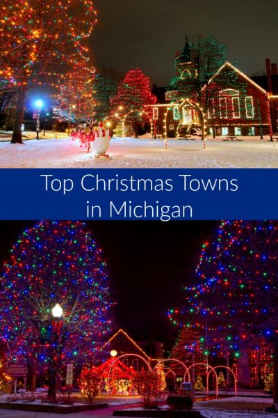 top christmas towns in michigan