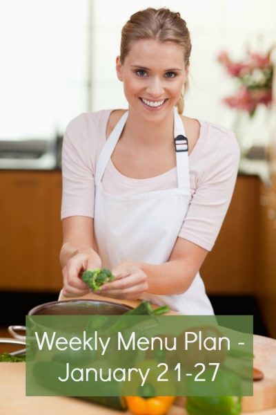 weekly menu plan january 21