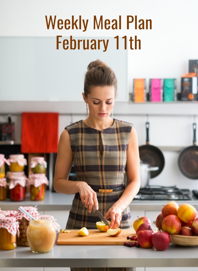 weekly meal plan february 11