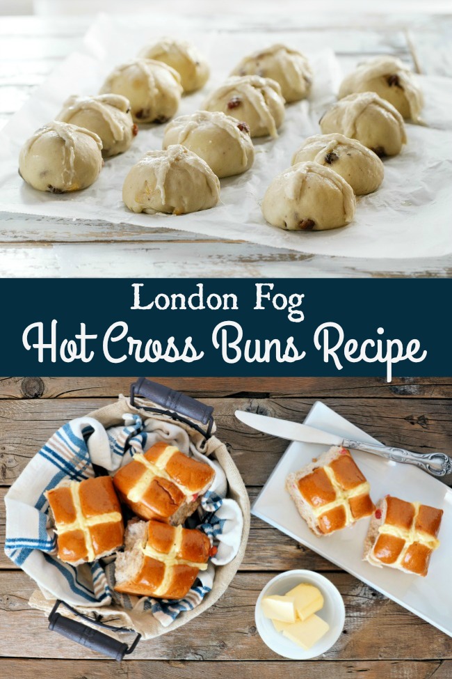 London Fog Hot Cross Buns Recipe
