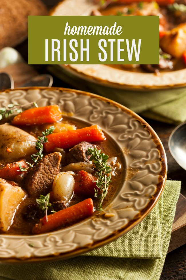 Homemade Irish Stew 