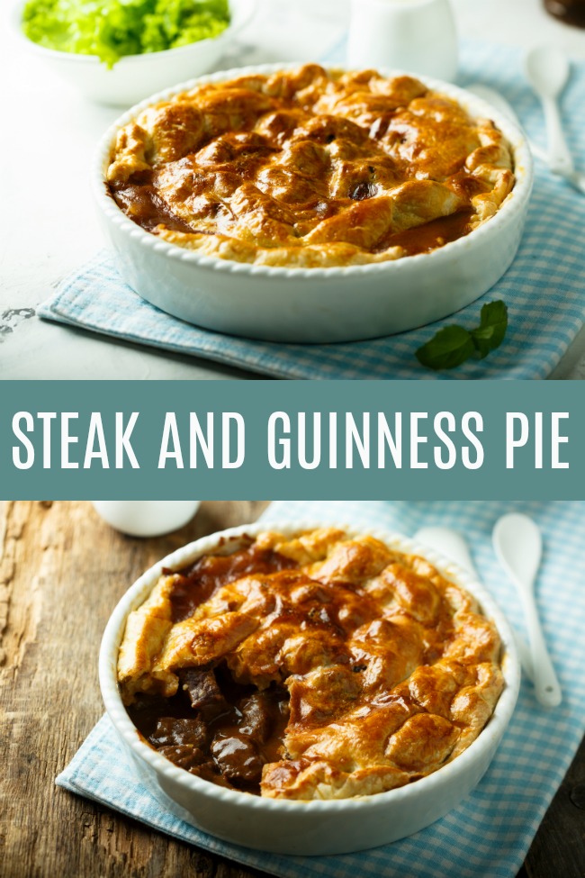 steak and guinness pie