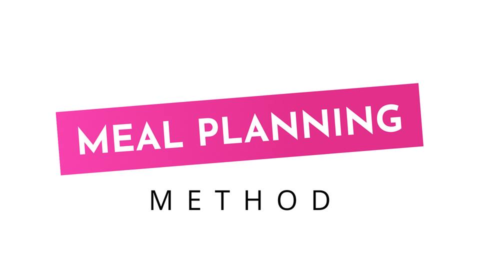 Meal Planning Method - a course on healthy meal planning